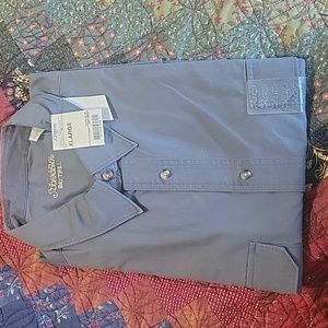 Mens Grey L Sleeved shirt